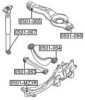 ASVA 0501-MZ3R Control Arm-/Trailing Arm Bush
